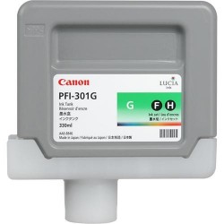 Canon PFI-301G (1493B001) Green Original Cartridge 330 Ml. - iPF8000 / iPF8100 (T1481) 