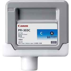 Canon PFI-303C (2959B001) Cyan Original Cartridge - iPF810 / iPF815 (T1874) - 1