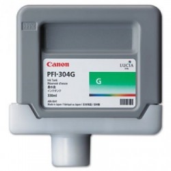 Canon PFI-304G (3856B001AA) Green Original Cartridge 330 Ml. - iPF8300 (T1589) 