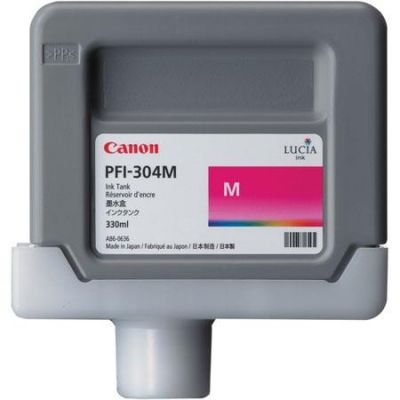 Canon PFI-304M (3851B001AA) Kırmızı Orjinal Kartuş 330 Ml. - iPF8300 (T1643) - 1