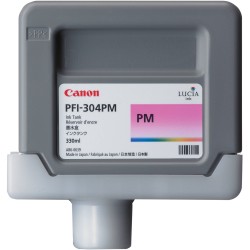 Canon PFI-304PM (3854B001AA) Photo Magenta Original Cartridge 330 Ml. - iPF8300 (T1641) 