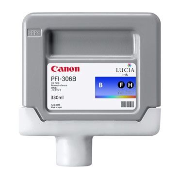 Canon PFI-306B (6665B001) Blue Original Cartridge - İPF8400 / İPF9400 (T2038) - 2