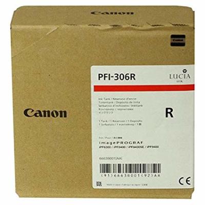 Canon PFI-306R (6663B001) Red Orjinal Kartuş - İPF8400 / İPF9400 (T10157) - 1