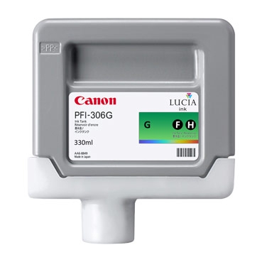 Canon PFI-306G (6664B001) Green Original Cartridge - İPF8400 / İPF9400 (T2040)