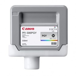 Canon PFI-306PGY (6667B001) Light Gray Original Cartridge - İPF8400 / İPF9400 (T2039) 