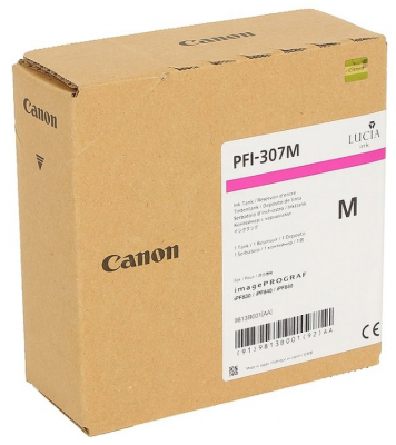 Canon PFI-307M (9813B001) Kırmızı Orjinal Kartuş - iPF830 / iPF840 (T10940) - 1