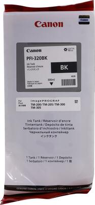 Canon PFI-320BK (2890C001) Black Original Cartridge - TM-200 / TM-205 (T12650) 