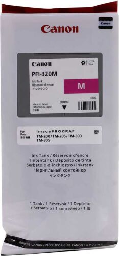 Canon PFI-320M (2892C001) Kırmızı Orjinal Kartuş - TM-200 / TM-205 (T12647) - 2