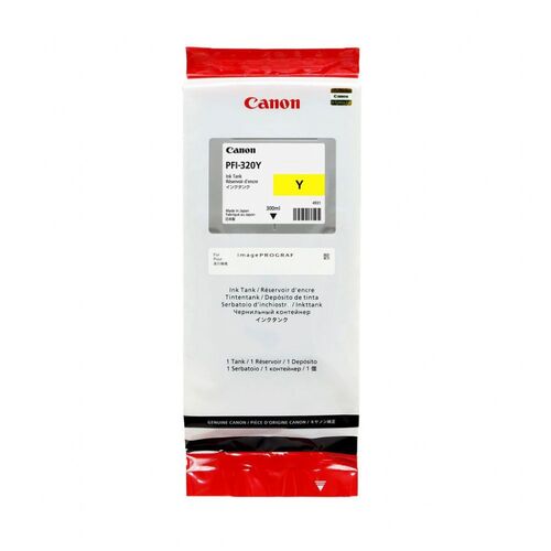 Canon PFI-320Y (2893C001) Sarı Orjinal Kartuş - TM-200 / TM-205 (T12649) - 1