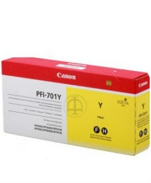 Canon PFI-701Y (0903b001) Sarı Orjinal Kartuş - iPF8000 / iPF8100 (T2427) - 1