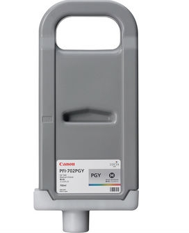 Canon PFI-702PGY (2222B001AA) Photo Gray Original Cartridge - iPF8000 / iPF8100 (T2493) - 1