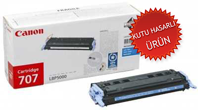 Canon CRG-707C (9423A004) Mavi Orjinal Toner - LPB5000 / LBP5100 (C) (T17179) - 1