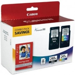 Canon PG-240XL / CL-241XL (5206B031) Black And Color Multipack Cartridge - MX472 / MX532 (T1822) 