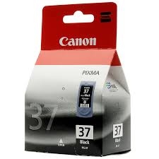 Canon PG-37 (2145B005AA) Black Original Cartridge - MP210 / MP220 (T1906) - 1