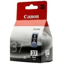 Canon PG-37 (2145B005AA) Black Original Cartridge - MP210 / MP220 (T1906) - 2