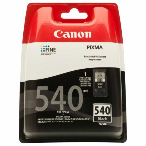 Canon PG-540 (5225B005) Siyah Orjinal Kartuş - MG2150 / MG3150 (T1840) - 2