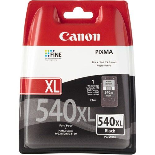 Canon PG-540XL (5222B005AA) Black Original Cartridge - MG2150 / MG3150 (T6503) - 2