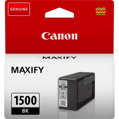 Canon PGI-1500BK (9218B001) Black Original Cartridge - MB2050 / MB2350 (T13302) 