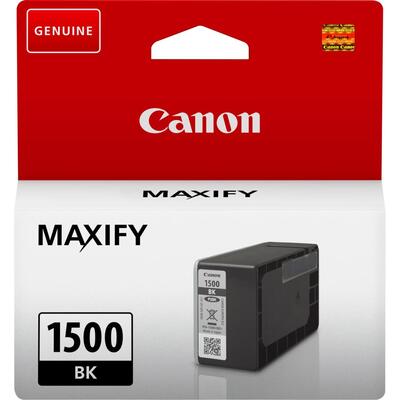 CANON - Canon PGI-1500BK (9218B001) Siyah Orjinal Kartuş - MB2050 / MB2350 (T13302)