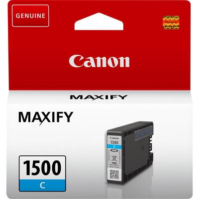 Canon PGI-1500C (9229B001) Cyan Original Cartridge - MB2050 / MB2350 (T13301) 