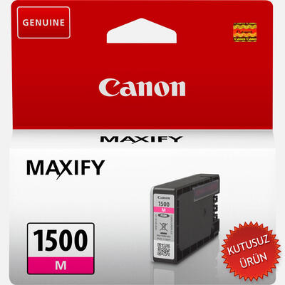 Canon PGI-1500M (9230B001AA) Magenta Original Cartridge - MB2050 / MB2350 (Without Box) (T13400) 