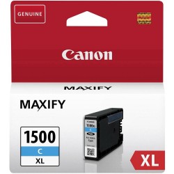 Canon PGI-1500XL (9193B001) Cyan Original Cartridge - MB2050 / MB2350 (T1601) 