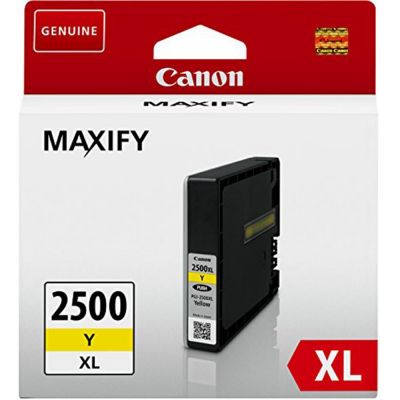 Canon PGI-2500XL (9267B001AA) Y Sarı Orjinal Kartuş - Maxify iB4050 / MB5050 (T1598) - 1