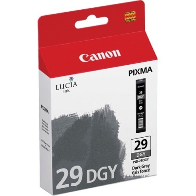 Canon PGI-29DGY (4870B001) Dark Gray Original Cartridge - Pixma Pro 1 (T7106) 