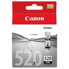 Canon PGI-520BK (2932B004AA) Black Original Cartridge - MP540 / MP620 (T2470)