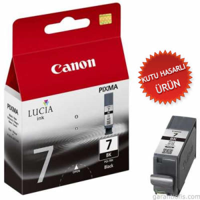 Canon PGI-7BK (2444B001AA) Black Original Cartridge - IX7000 / MX7600 (Without Box) (T7924) 