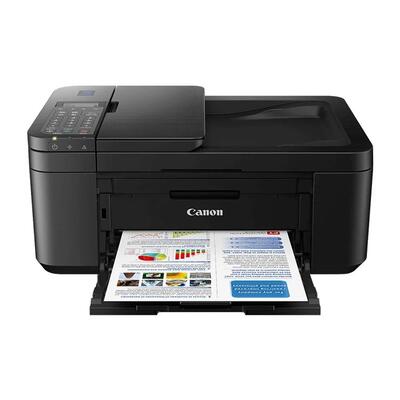 Canon Pixma E4240 (2985C009AA) Copier + Scanner + Fax + Wi-Fi + Color Multifunctional Inkjet Printer (T16117) 