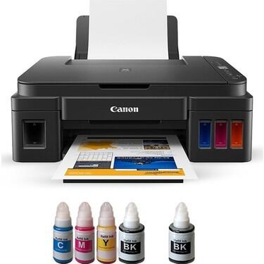 Canon Pixma G3415 (2315C029) Tank Printer + Photocopy + Scanner + Wi-Fi​ (T12953) - 2