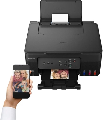 Canon Pixma G3430 Wi-Fi + Scanner + Copier Color Tank Printer - Thumbnail