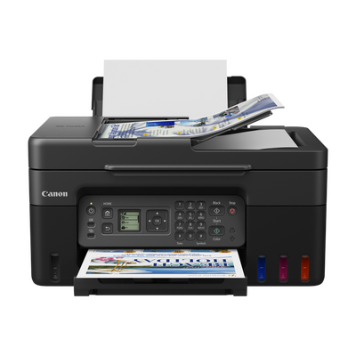 Canon Pixma G4470 (5807C009AA) Wi-Fi + Copier + ADF Scanner + Cloud + Fax Color Mega Tank Printer - Thumbnail