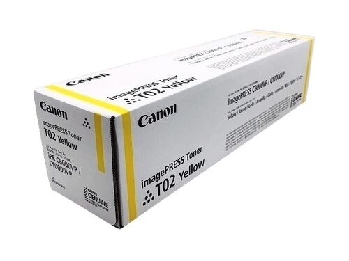 Canon T02 (8532B001) Sarı Orjinal Toner - ImagePress C8000VP / C10000VP (T13150) - 1