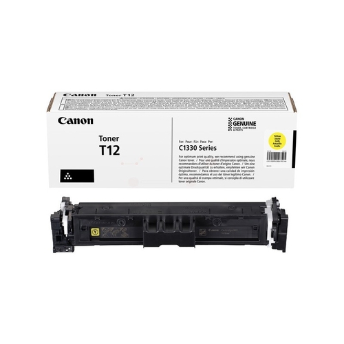 Canon T12 (5095C006AA) Sarı Orjinal Toner - C1333iF / C1333P - 1