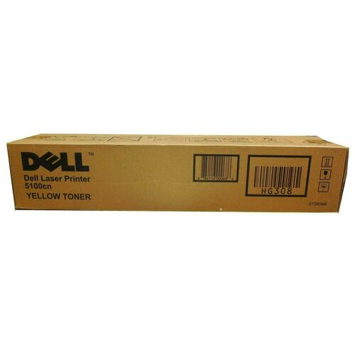 Dell CT200546 Sarı Orjinal Toner Yüksek Kapasite - 5100CN (T12320) - 1