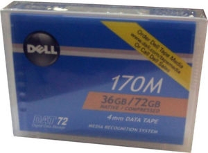 Dell Dat-72 Data Cartridge 36 GB / 72 GB 170 M 4mm - 1