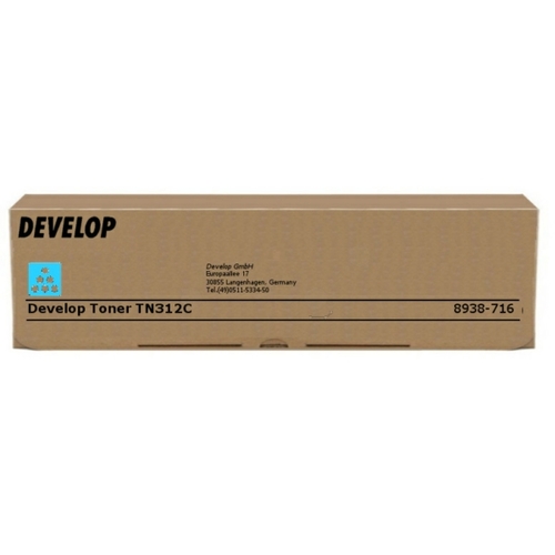 Develop TN-312C (8938716) Cyan Original Toner - Ineo C300 / C351