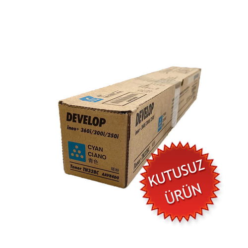 Develop TN-328C Cyan Original Toner - Ineo +250i / +300i (Without Box)