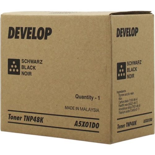 Develop TNP-48K (A5X01D0) Black Original Toner - Ineo +3350 / +3850 - 1