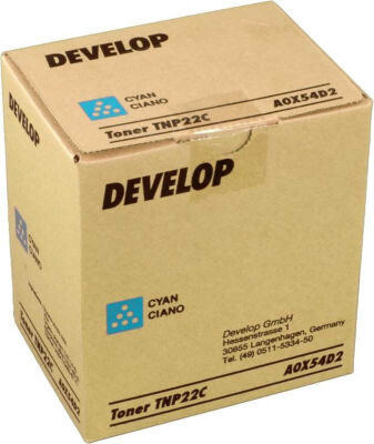 Develop TNP-22C Cyan Original Toner - Ineo 35+ - 2