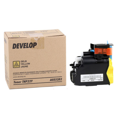 Develop TNP-22Y Sarı Orjinal Toner - Ineo 35 (T7625) - 1