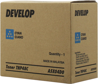 Develop TNP-48C Cyan Original Toner - Ineo +3350 / +3850 