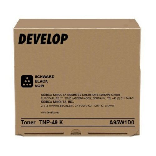 Develop TNP-49K Black Original Toner - Ineo +3851 / +3851FS - 1