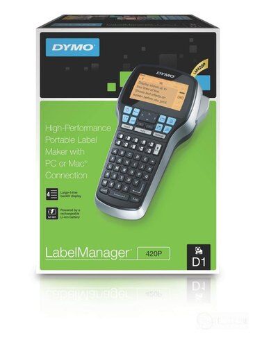 Dymo LM420P Portable Sticker Machine - 1