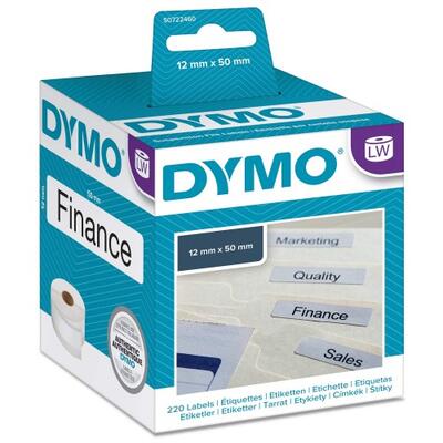 Dymo S0722460 Label Writer Hanging File Label - 50x12 mm 