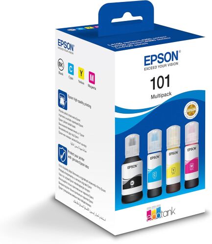 Epson 101 (C13T03V64A) Multipack Orjinal Kartuş - L6160 / L4150 - 1