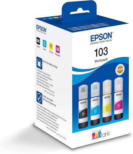 Epson 103 (C13T00564A) Multipack Orjinal Kartuş - L1210 / L3210 - 1