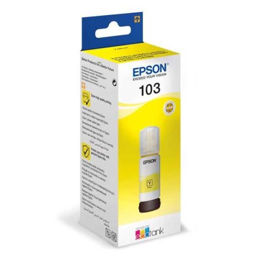 Epson C13T00S44A (103) Yellow Original Ink Cartridge - L1110 - 2